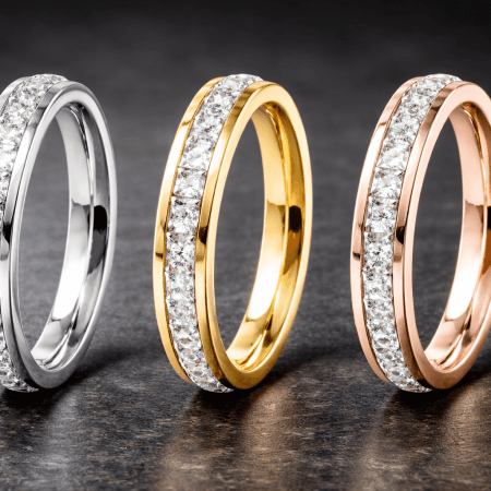 Athena Eternity Band Princess Cut 4mm